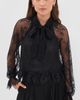CAMI NYC CAMI NYC Tully Lace Blouse Black - 2