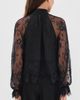 CAMI NYC CAMI NYC Tully Lace Blouse Black - 3