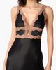 CAMI NYC CAMI NYC Wendice Lace Trim Satin Slipdress - 1