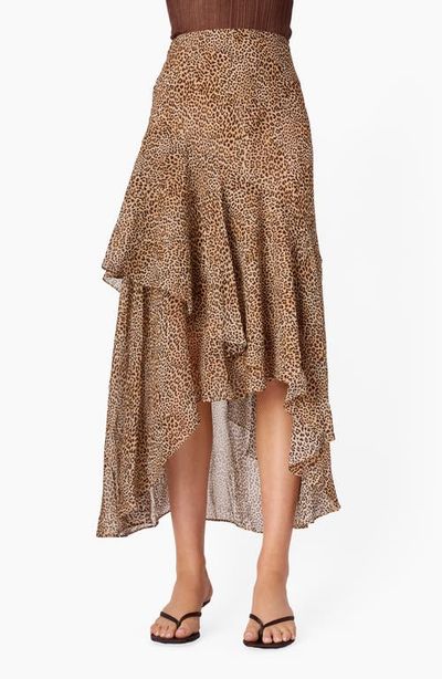 CAMI NYC CAMI NYC Yazmeena Asymmetric Ruffle Chiffon Skirt