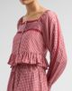 Cami NYC Women's Anabela Gingham Silk-Cotton Blouse - 5