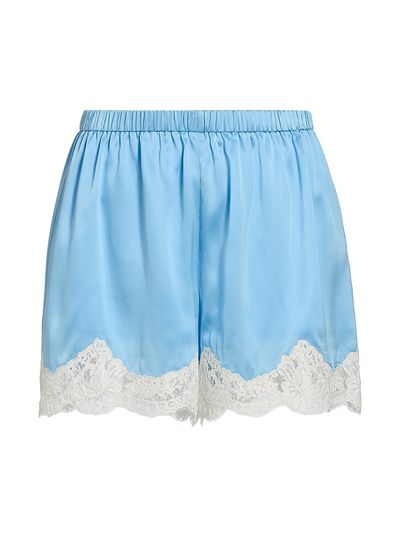 Cami NYC Women's Anora Lace-Trim Silk Shorts