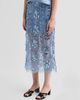 Cami NYC Women's Aylin Sequined Lace Midi-Skirt - 4