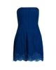 Cami NYC Women's Belinda Strapless Lace-Trimmed Linen Minidress - 1