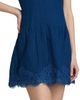 Cami NYC Women's Belinda Strapless Lace-Trimmed Linen Minidress - 6
