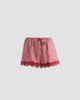 Cami NYC Women's Cassandra Gingham Cotton-Silk Lace-Trim Shorts - 1