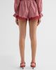 Cami NYC Women's Cassandra Gingham Cotton-Silk Lace-Trim Shorts - 3