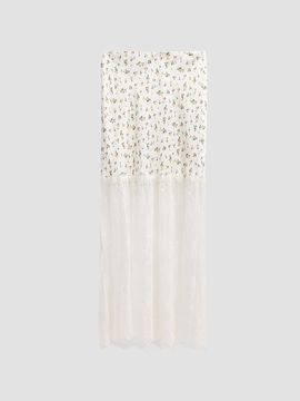 Cami NYC Women's Flo Lace-Trim Midi-Skirt