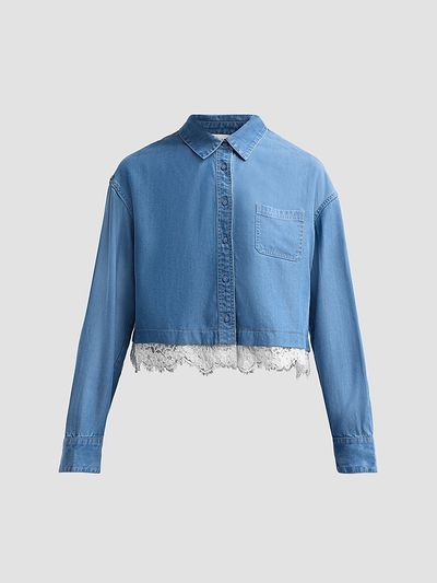 Cami NYC Women's Garance Cropped Shirt