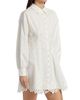 Cami NYC Women's Kimiko Lace-Trim Cotton Mini Shirtdress - 4