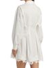 Cami NYC Women's Kimiko Lace-Trim Cotton Mini Shirtdress - 5