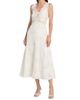 Cami NYC Women's Larysa Lace-Trimmed Silk-Cotton Midi-Dress - 3