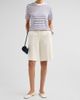 Cami NYC Women's Mattea Striped Imitation-Pearl-Embellished Cotton T-Shirt - 2