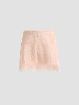 Cami NYC Women's Mildred Lace Trim Mini Skirt