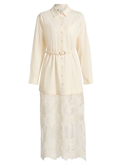 Cami NYC Women's Niveen Cotton & Lace Midi-Dress