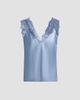 Cami NYC Women's Ola Lace Trim Satin Camisole - 6