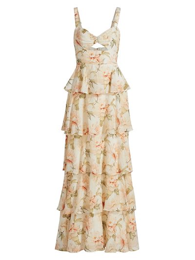Cami NYC Women's Phillipa Tiered-Ruffle Maxi Dress
