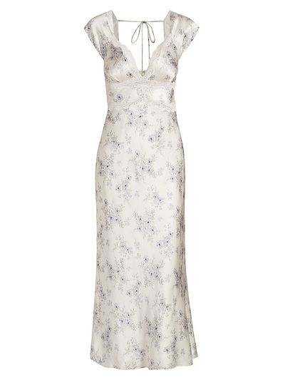 Cami NYC Women's Roshani Floral Silk Maxi Dress
