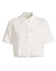 Cami NYC Women's Xana Cotton Eyelet Short-Sleeve Top - 1