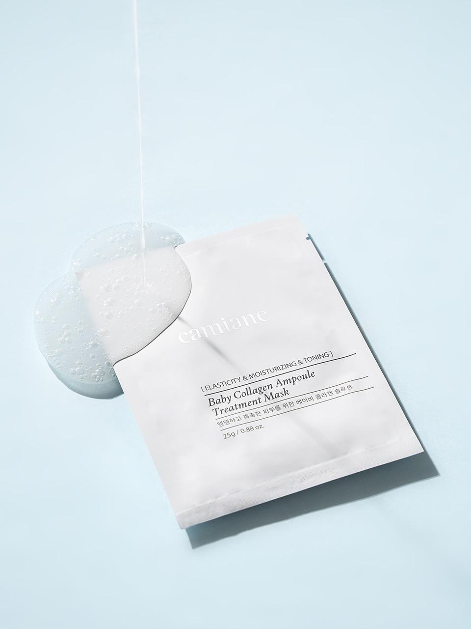 camiane Baby Collagen Ampoule Treatment Mask 25g 10 sheets