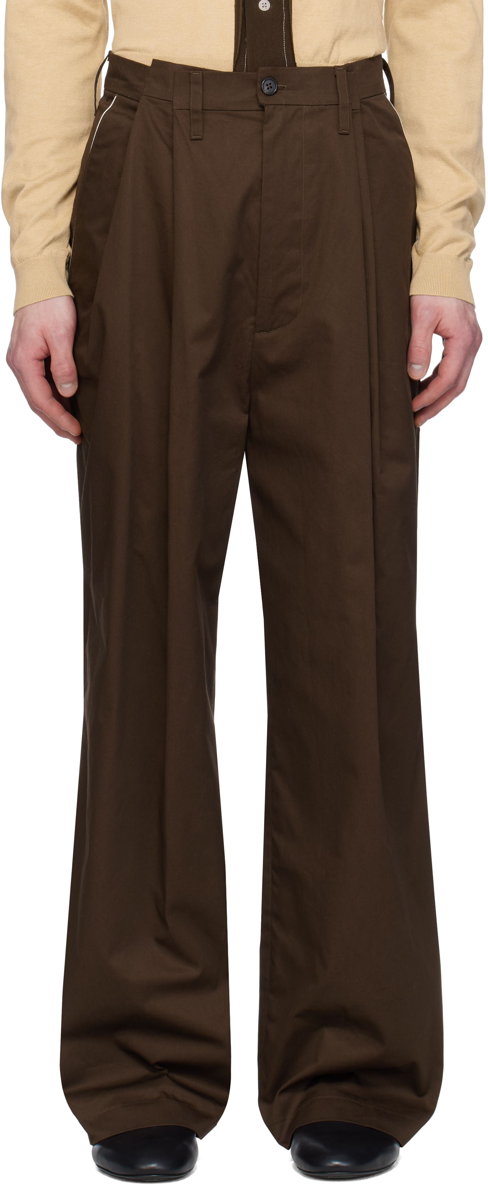 Camiel Fortgens - Brown Suit Trousers