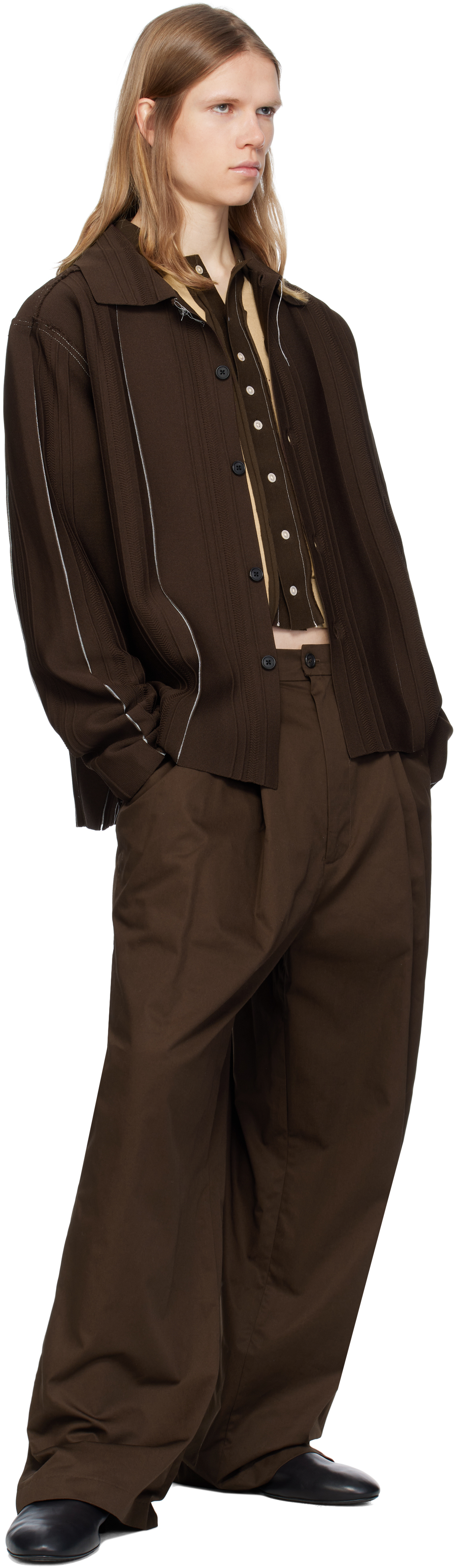 Camiel Fortgens - Brown Suit Trousers