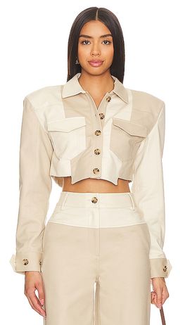 Camila Coelho Camila Coelho Araceli Cropped Jacket