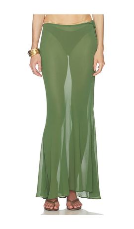 Camila Coelho Camila Coelho Carlisle Maxi Skirt