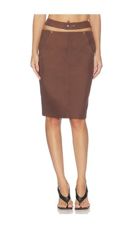 Camila Coelho Camila Coelho Cora Midi Skirt