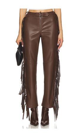 Camila Coelho Camila Coelho Iza Faux Leather Pant