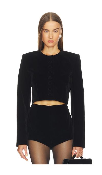 Camila Coelho Camila Coelho Roxana Velvet Jacket