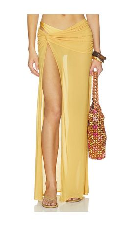 Camila Coelho Camila Coelho Solano Maxi Skirt