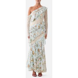 Camilla Camilla Asymmetric Frill Panelled Dress