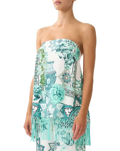 Camilla Camilla Balearic Bebe Silk Straight Scarf Top