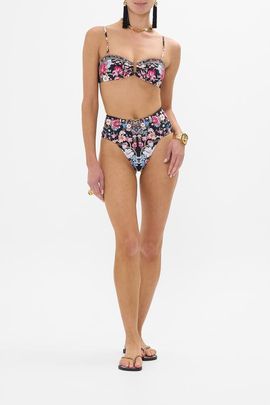 Camilla Camilla Bandeau With U Ring Front Midnight
