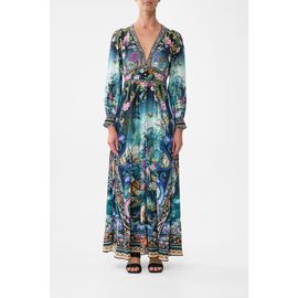 Camilla Camilla Button Dress With Shaped Waistband Basked