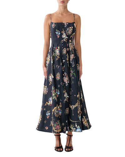 Camilla Camilla Corset Maxi Dress