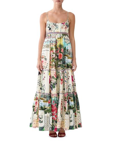 Camilla Camilla Cotton Empire Waist Maxi Dress