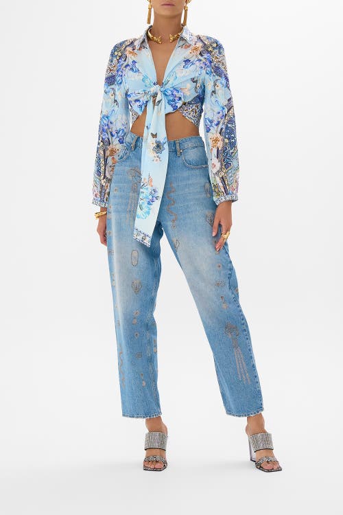 Camilla Camilla CROPPED WRAP SHIRT AL MANIAL PALACE MEMOIRS 