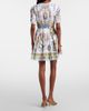 Camilla Camilla Embellished printed cotton minidress - 5