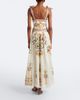 Camilla Camilla Embellished printed linen and silk maxi dress - 6