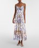 Camilla Camilla Embellished printed linen midi dress - 2