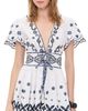 Camilla Camilla Embroidered Tile Mini Dress A Tiled Wonderland - 1