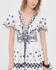 Camilla Camilla Embroidered Tile Mini Dress A Tiled Wonderland - 2