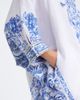 Camilla Camilla Floral crystal-embellished linen kaftan - 4