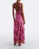 Camilla Camilla Floral ruffled silk maxi dress - 5