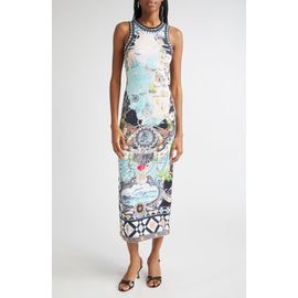 Camilla Camilla Folk Afloat Jersey Tank Dress 