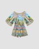 Camilla Camilla Girl's Little Girl's & Girl's Navás Nouveau Boat Neck Romper - 2