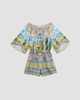 Camilla Camilla Girl's Little Girl's & Girl's Navás Nouveau Boat Neck Romper - 4