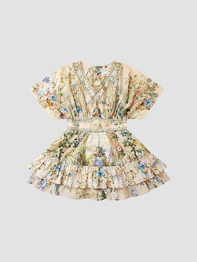 Camilla Camilla Girl's Little Girl's & Girl's Printed Ruffled Minidress